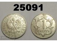 Πολωνία 1 ζλότι 1929
