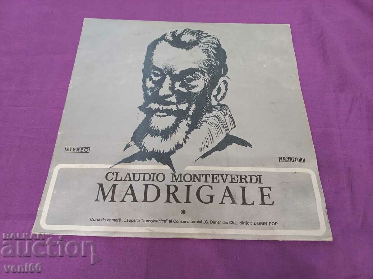 Gramophone record - Claudio Monteverdi