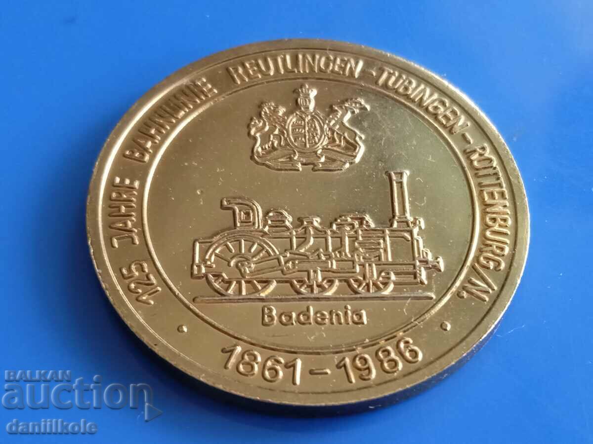 *$*Y*$* PLACHET GERMANIA 125 ANI LINE FER 1861-1986*$*Y*$* cu preț € 7.90 | 15.45 BGN *$*Y*$* PLACHET GERMANIA 125 ANI LINE FER 1861-1986*$*Y*$* cu preț € 7.90 | 15.45 BGN