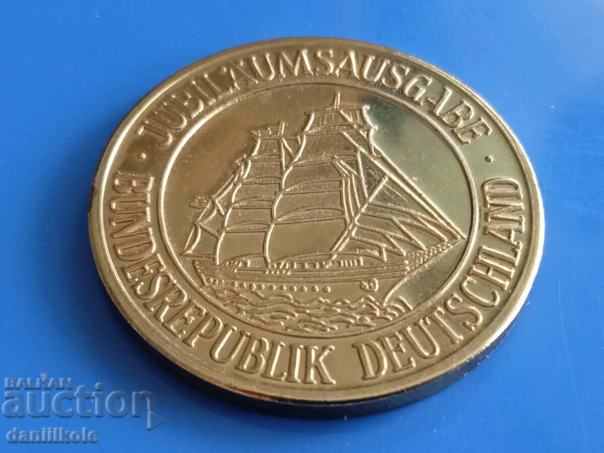 *$*Y*$* PLAQUET GERMANY 125 YEARS RAILWAY LINE 1861-1986*$*Y*$* - 7 *$*Y*$* PLAQUET GERMANY 125 YEARS RAILWAY LINE 1861-1986*$*Y*$* - 7