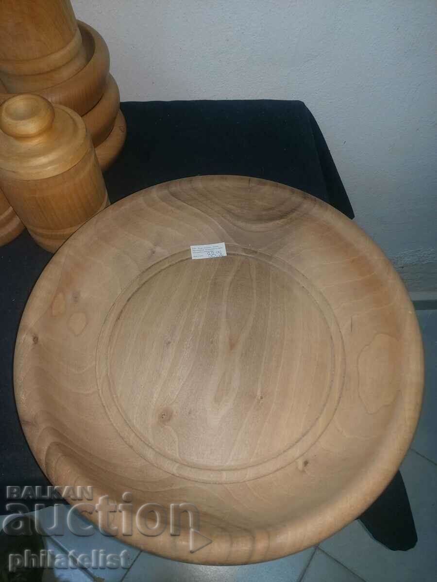 wooden bowl!