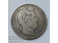 5 Φράγκα Ασήμι Γαλλία 1834 Α - Ασημένιο νόμισμα #245