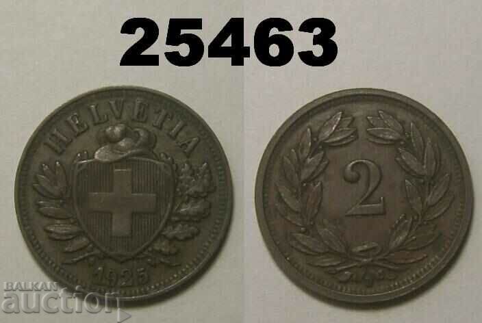 Швейцария 2 рапен 1925
