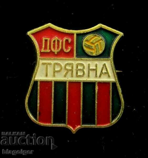 Veche insignă de fotbal - DFS Tryavna