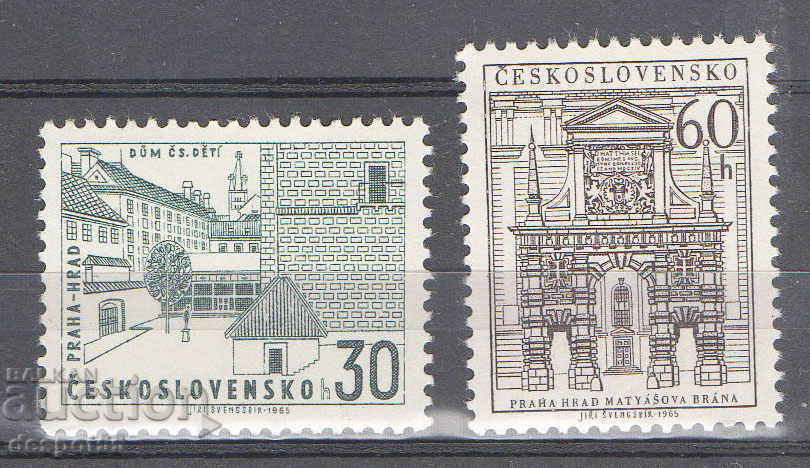 1965. Τσεχοσλοβακία. Φρούριο της Πράγας.