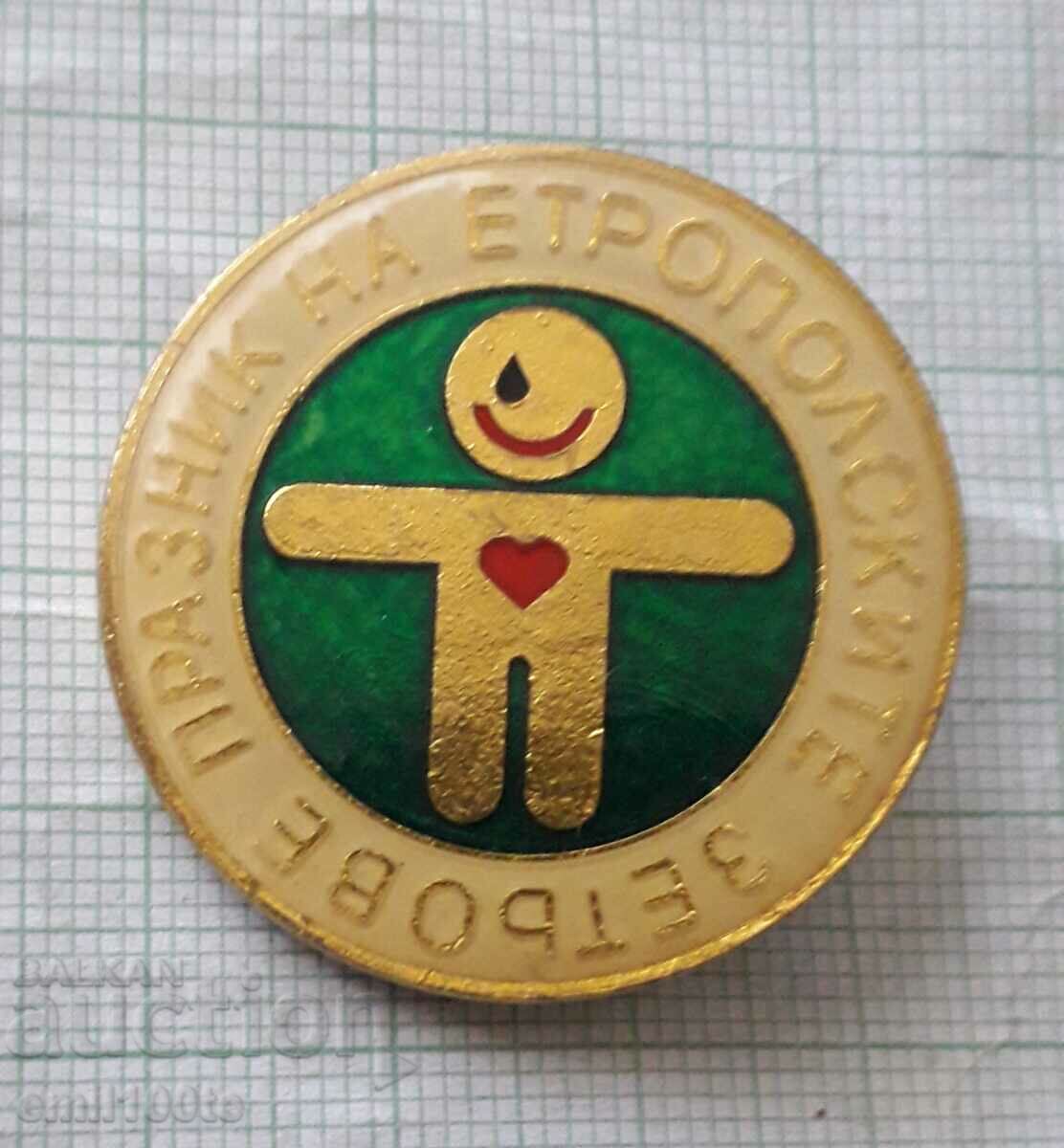 Badge - Holiday of the Etropole sons-in-law