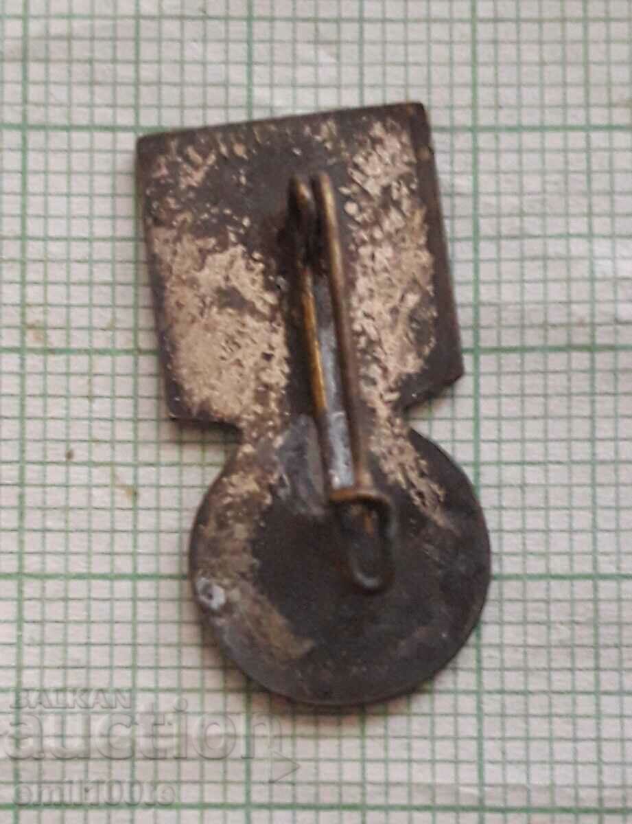 Delivery of Badge - School Football Tournament Denmark 1976 Delivery of Badge - School Football Tournament Denmark 1976