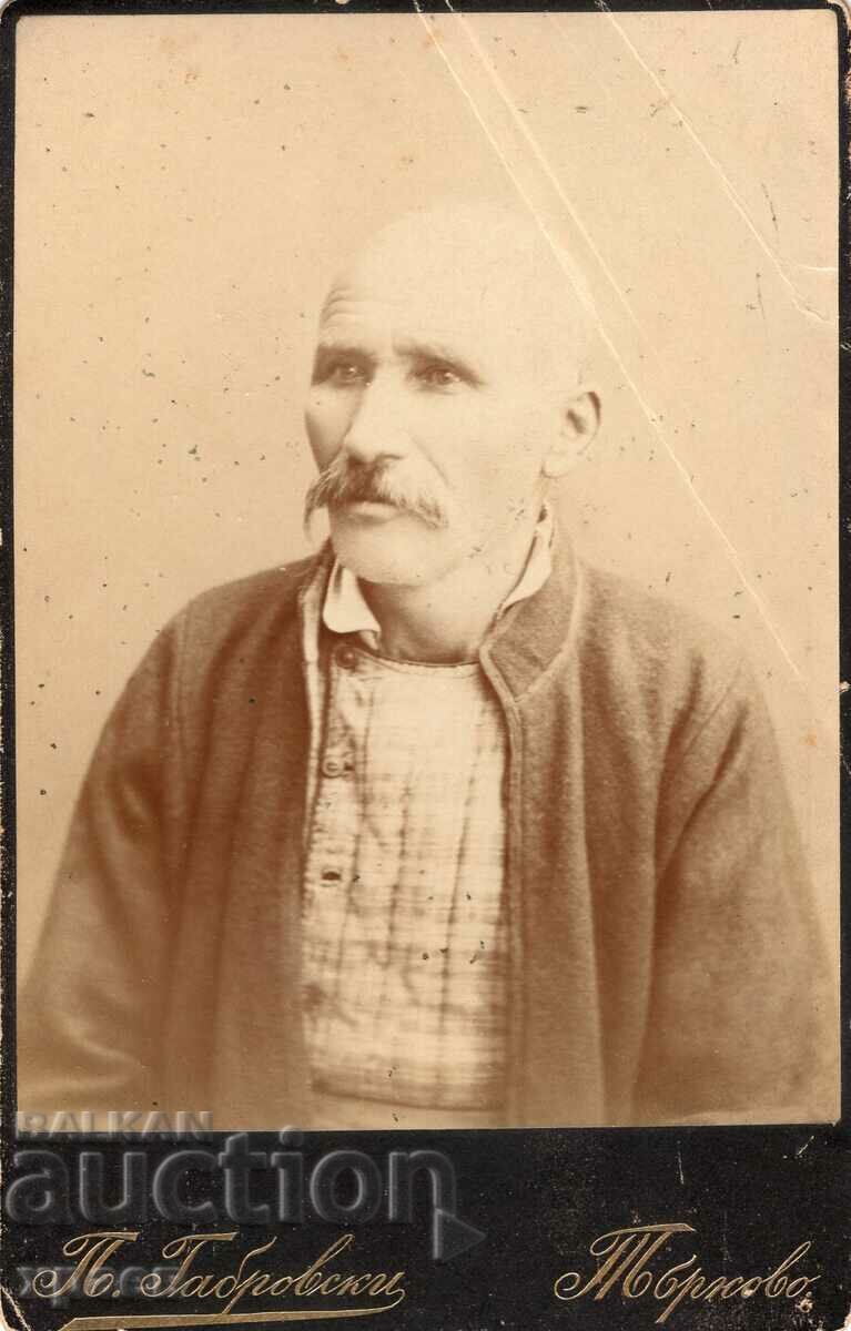 OLD PHOTO - CARDBOARD - P. GABROVSKI - TARNOVO - 2827