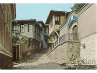 Стара картичка - Пловдив, Стари къщи
