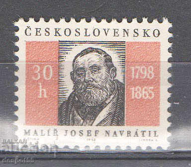 1965. Чехословакия. Йозеф Навратил, 1798-1865 - Художник.