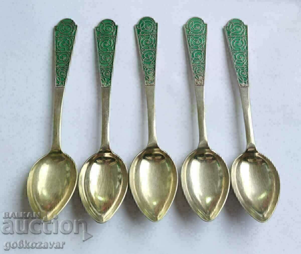 Linguri de argint URSS-Rusia Niello-aurit Marcaje Perfect cu preț € 315.00 | 616.09 BGN