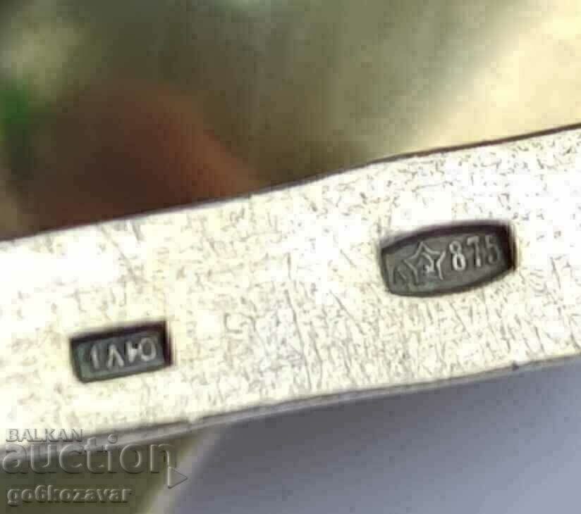 Delivery of Silver spoons USSR-Russia Niello-gilt Markings Perfect