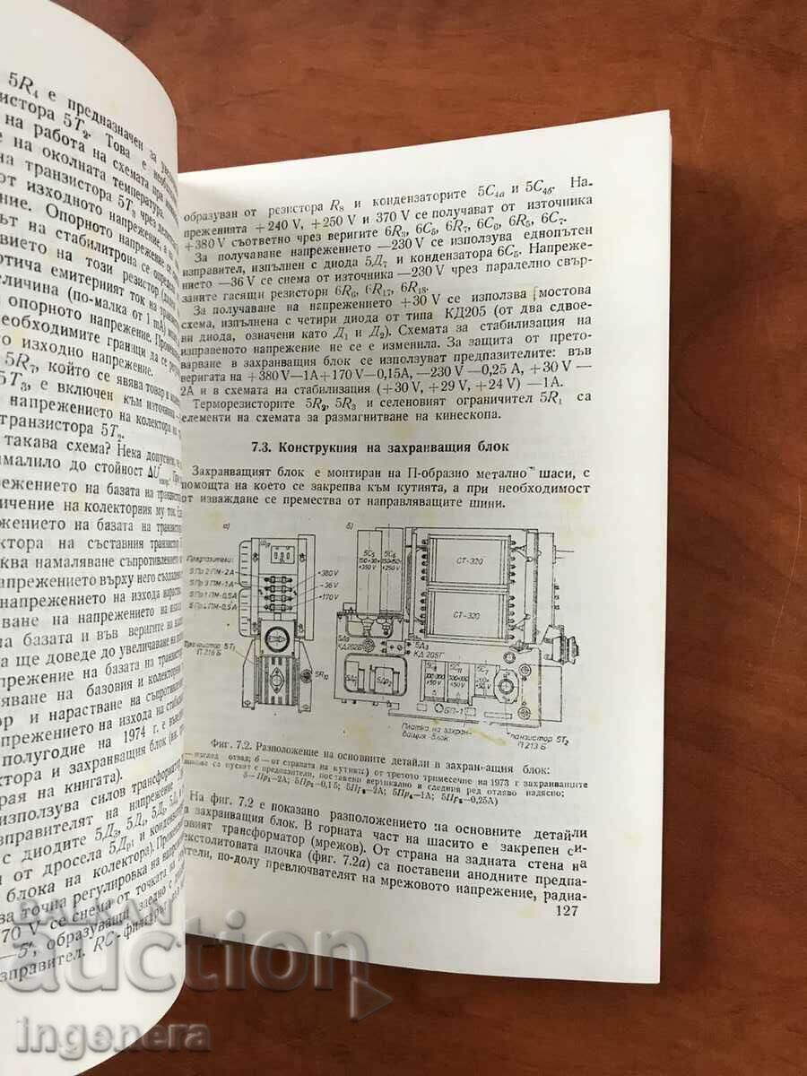 Delivery of BOOK-S. ELYASHKEVICH-UNIFIED TELEVISION RECEIVER-1975 Delivery of BOOK-S. ELYASHKEVICH-UNIFIED TELEVISION RECEIVER-1975