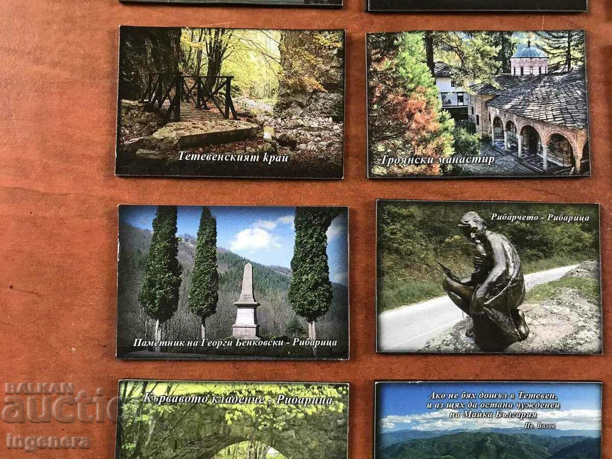 MAGNET FRIGIDER MAGNETI DE FRIDER SI PESCUIT-18 BUC cu preț 42.00 BGN | € 21.47