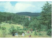 Carte poștală veche - Parcul Rhodope