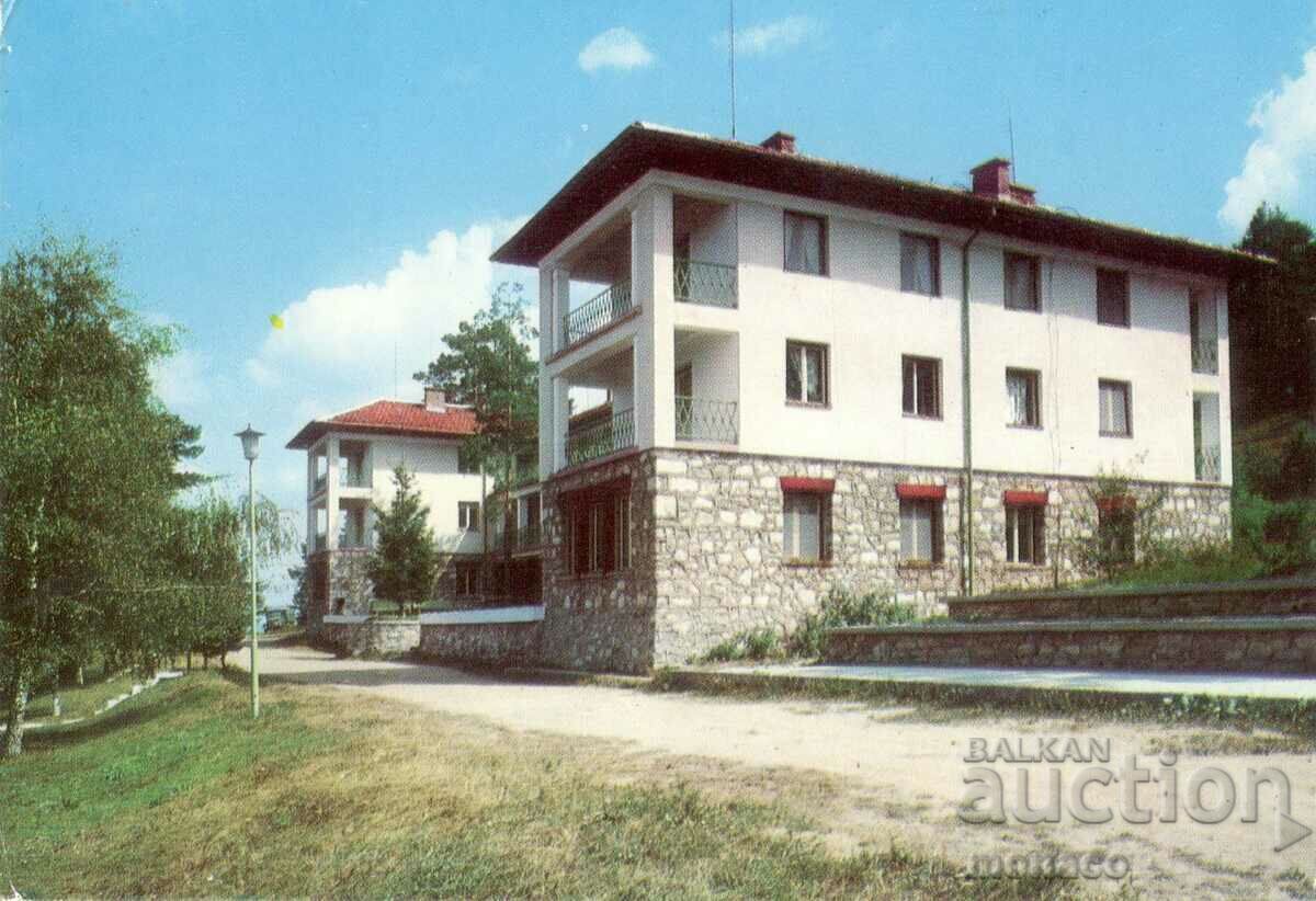 Carte veche - Parcul Rodopi, Stația de odihnă Nezabravka