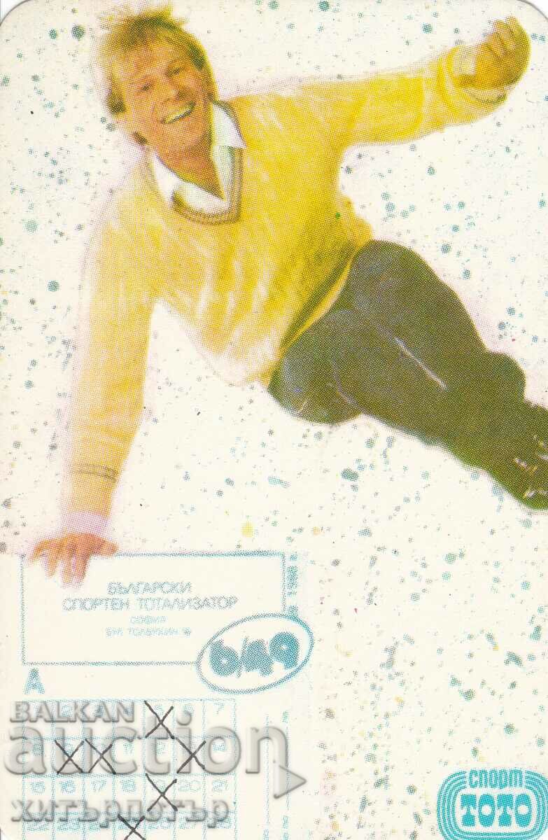 Календарче Спорт ТОТО 1990