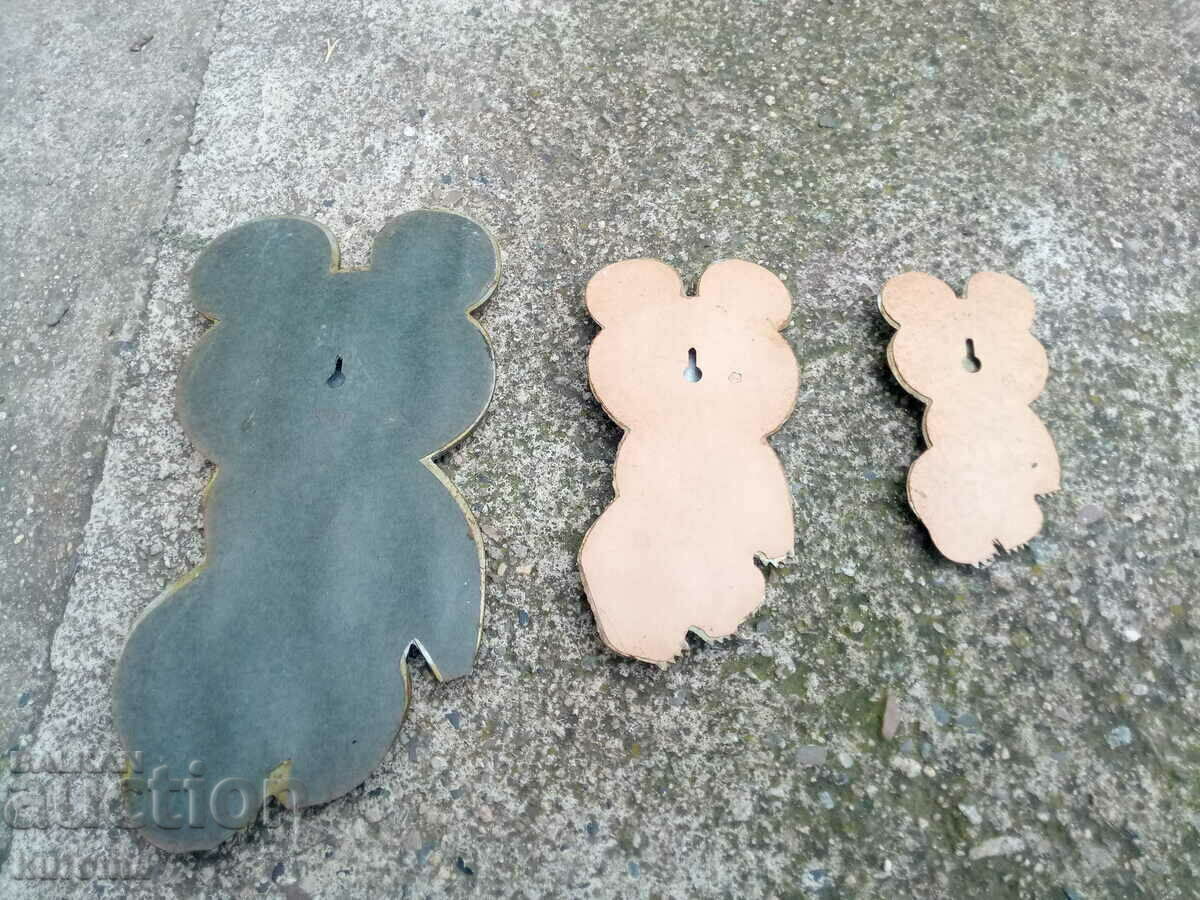 Αρκουδάκια αλουμινίου Misha bear - 7 Αρκουδάκια αλουμινίου Misha bear - 7