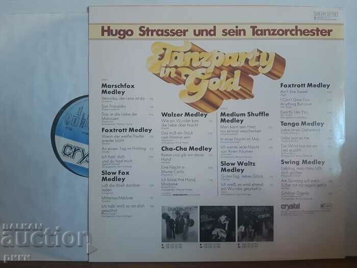 Hugo Strasser Und Sein Tanzorchester – Tanzparty In Gold with price 33.00 BGN | € 16.87 Hugo Strasser Und Sein Tanzorchester – Tanzparty In Gold with price 33.00 BGN | € 16.87