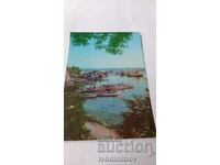 Postcard Nessebar Port 1972