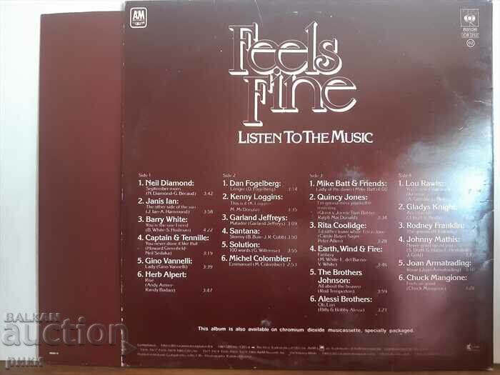 Feels Fine - Listen To The Music 1981 with price 35.00 BGN | € 17.90 Feels Fine - Listen To The Music 1981 with price 35.00 BGN | € 17.90