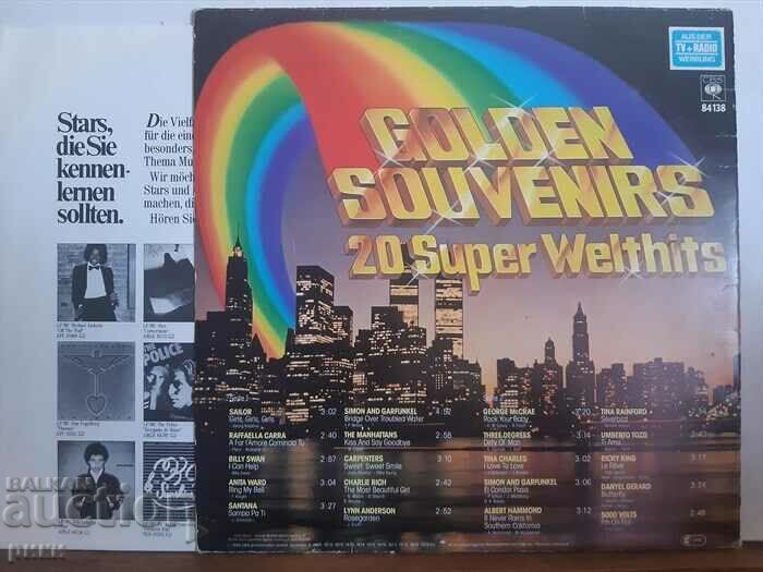 Golden Souvenirs - 20 Super Welthits 1980 with price 16.00 BGN | € 8.18 Golden Souvenirs - 20 Super Welthits 1980 with price 16.00 BGN | € 8.18