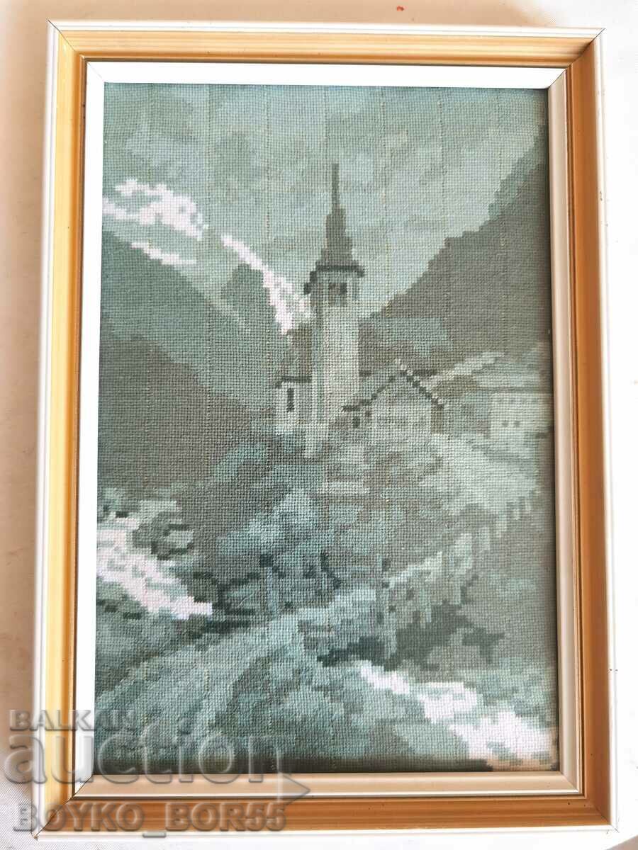 Framed Tapestry with Anti-Glare Glass