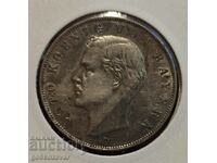 Германия Бавария 3 марки 1912г Сребро Колекция !