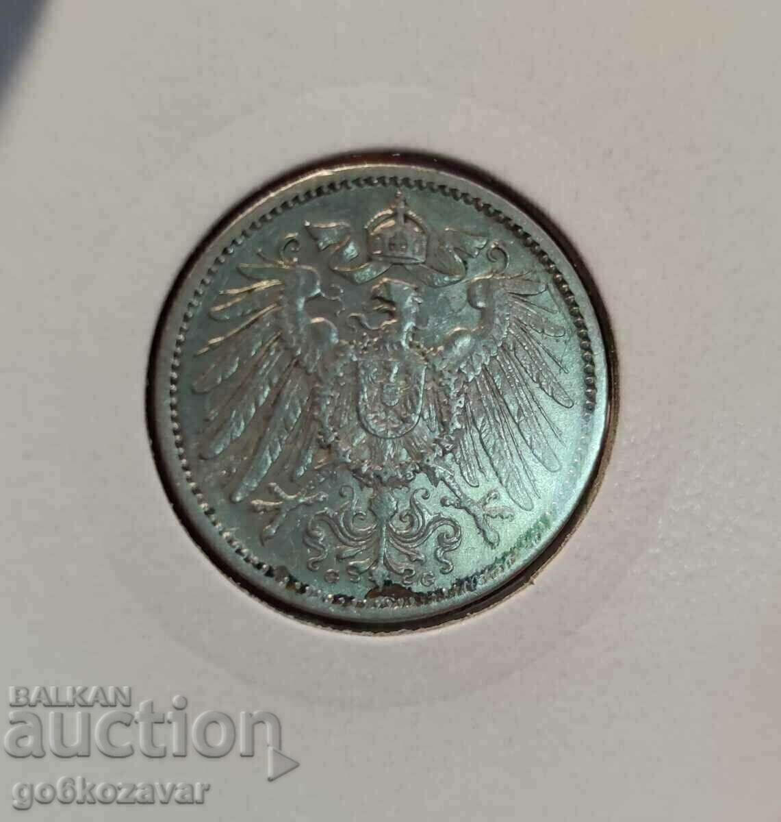 Delivery of Germany 1 mark 1906 Silver! G !RR Rare Small Edition! Delivery of Germany 1 mark 1906 Silver! G !RR Rare Small Edition!