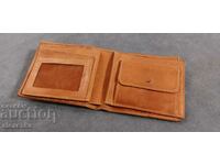 Leather wallet - "BOSS"