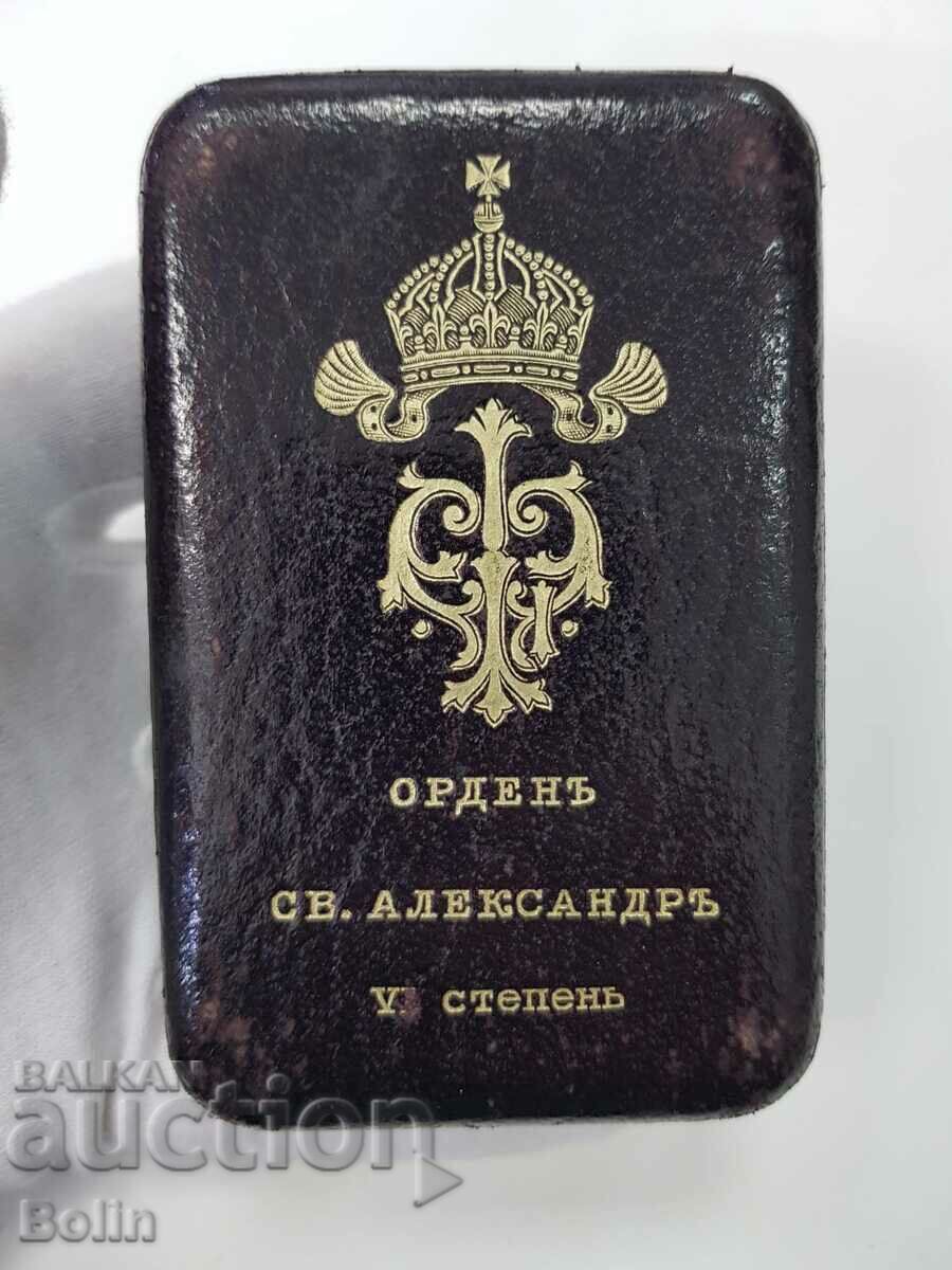 Уникално рядка Царска Френска Кутия за Орден св.Александър