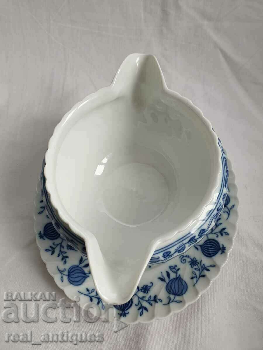 Cobalt porcelain saucer - Bavaria - 5 Cobalt porcelain saucer - Bavaria - 5