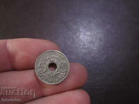 5 centimes 1934 France - Paris - horn