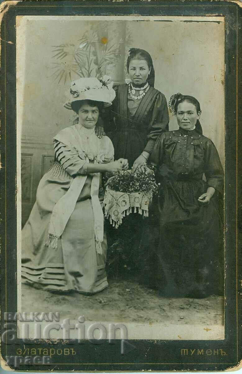 СТАРА ФОТОГРАФИЯ - КАРТОН - ХРИСТО ЗЛАТАРОВ - ШУМЕН - 2427