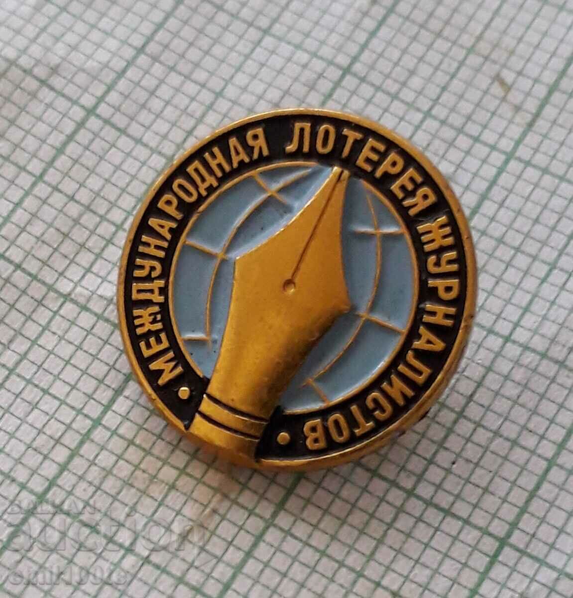 Auction Badge - International Journalist Lottery Auction Badge - International Journalist Lottery