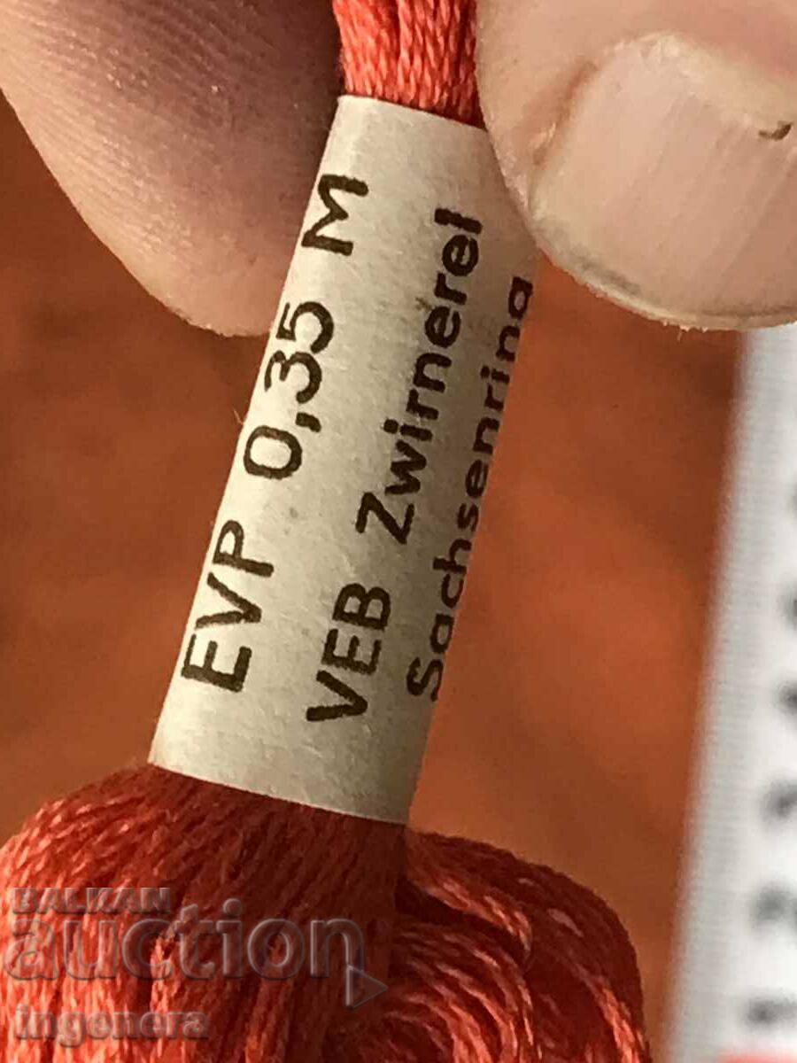 CHILE COTTON EMBROIDERY THREADS FROM SOCA-19 BR - 5 CHILE COTTON EMBROIDERY THREADS FROM SOCA-19 BR - 5