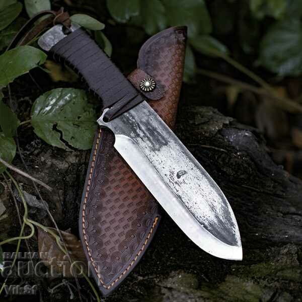 Massive hunting knife/survival type/ 100x220 mm