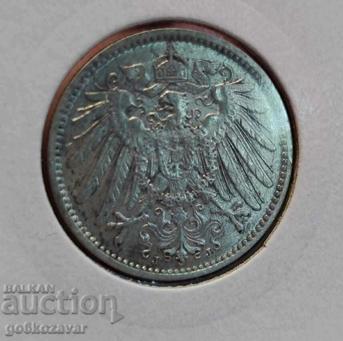 Germany 1 mark 1904 Silver! J! Rare! with price 79.00 BGN | € 40.39 Germany 1 mark 1904 Silver! J! Rare! with price 79.00 BGN | € 40.39