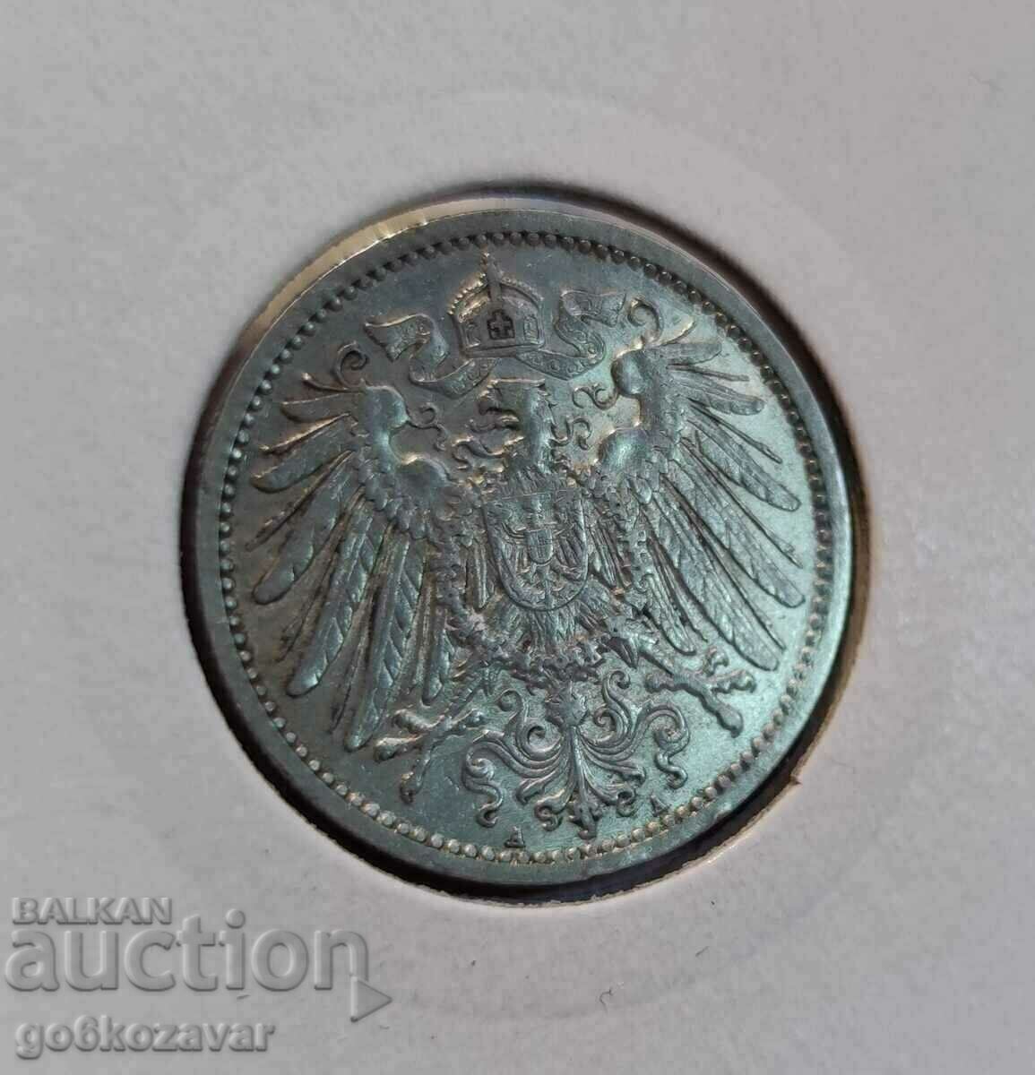 Γερμανία 1 μάρκα 1909 Ασήμι! ΕΝΑ με τιμή 23.00 BGN | € 11.76 Γερμανία 1 μάρκα 1909 Ασήμι! ΕΝΑ με τιμή 23.00 BGN | € 11.76