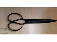 LARGE WITH MARKING 31 cm. FORGED RENAISSANCE SCISSORS