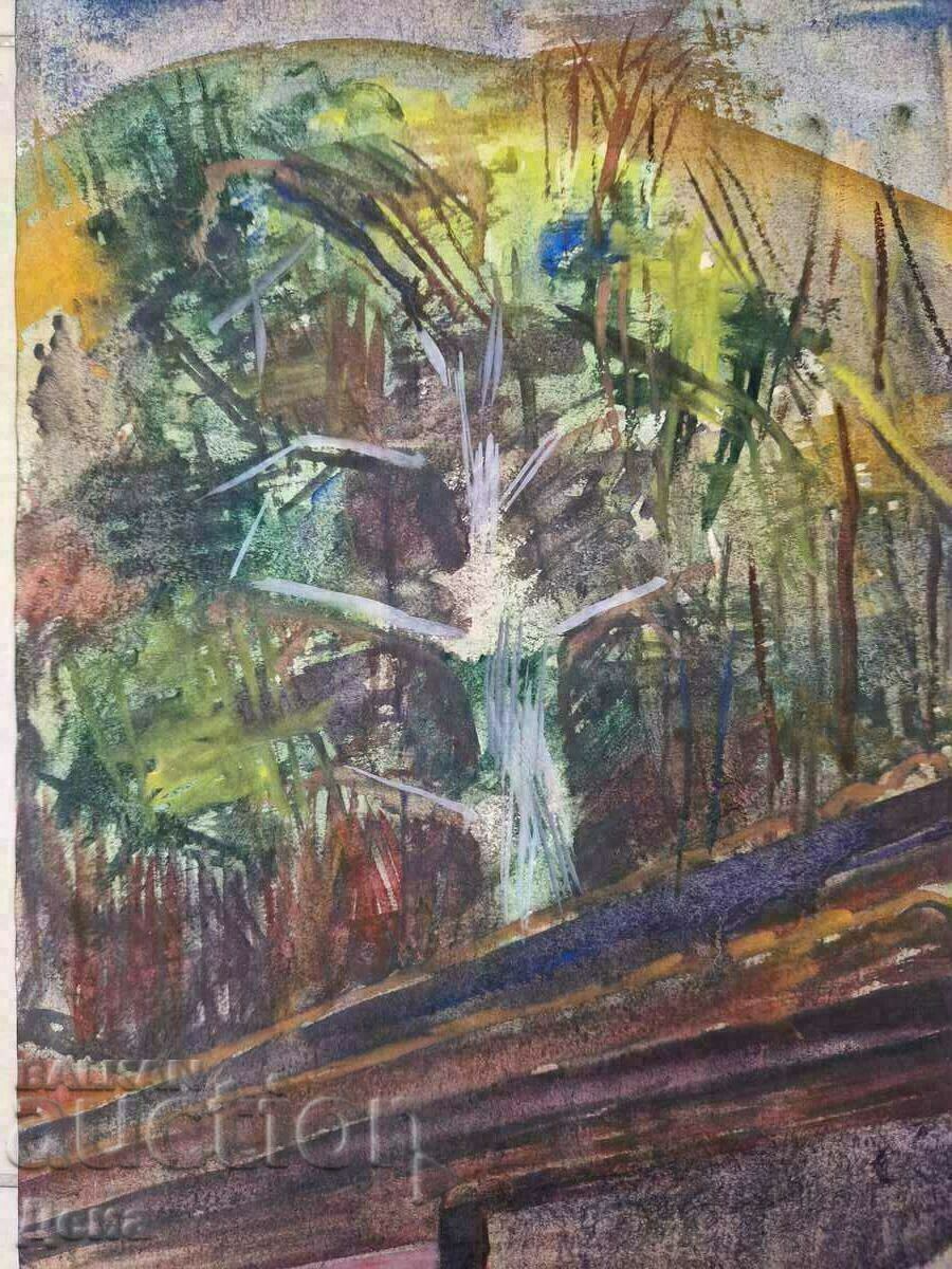 Christ watercolor 1992 with price 45.00 BGN | € 23.01 Christ watercolor 1992 with price 45.00 BGN | € 23.01