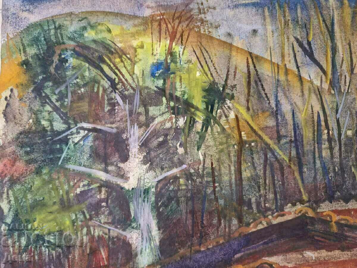 Christ watercolor 1992 - 7 Christ watercolor 1992 - 7