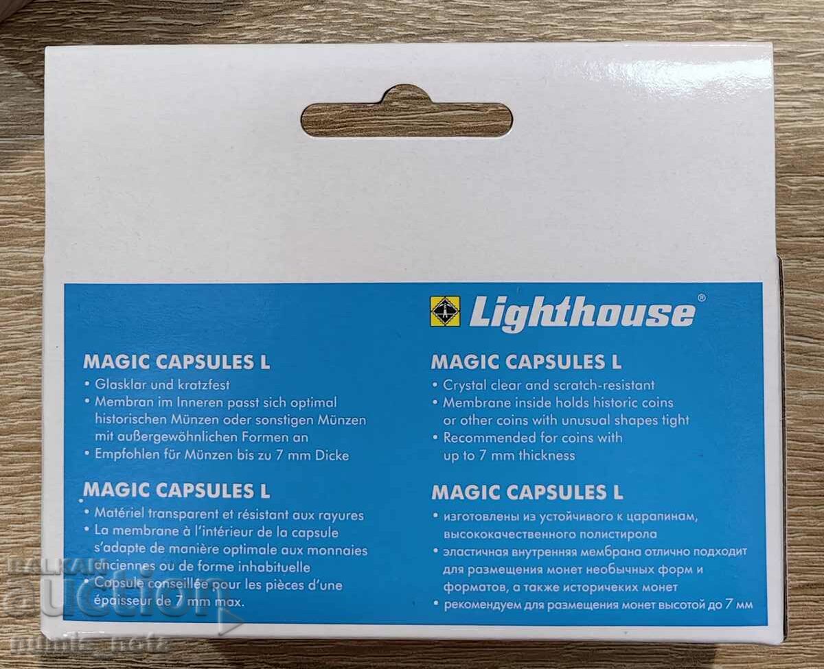 LEUCHTTURM MAGIC L custom coin capsules with price 27.00 BGN | € 13.80