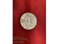 100 BGN 1937 year - silver