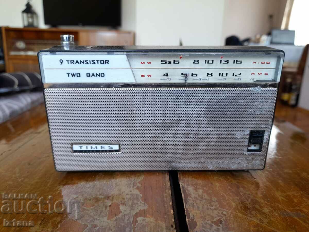 Παλιό ραδιόφωνο, ραδιόφωνο Times με τιμή 50.00 BGN | € 25.56
