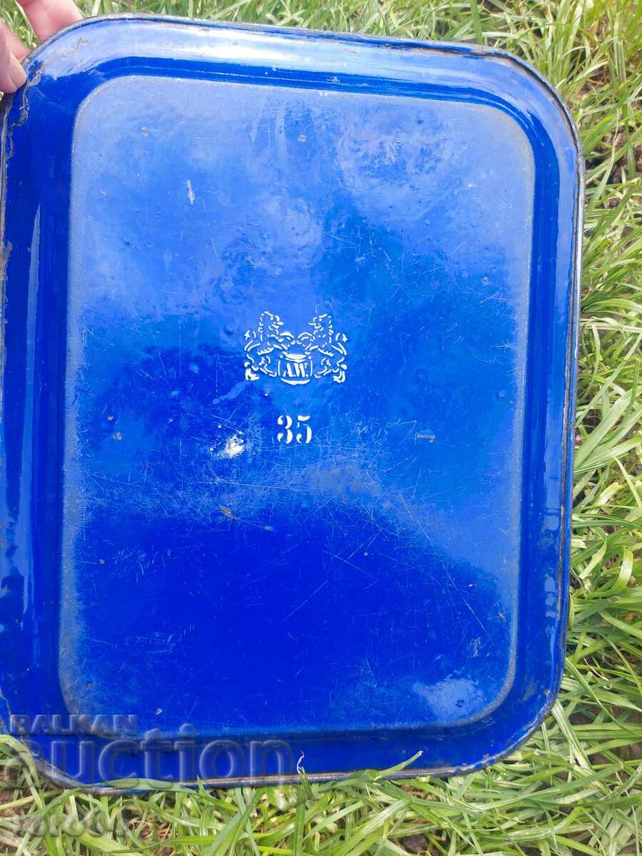 Delivery of ENAMELED TRAY - KINGDOM OF BULGARIA Delivery of ENAMELED TRAY - KINGDOM OF BULGARIA