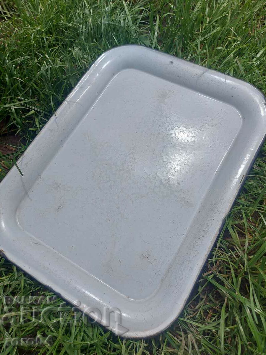 ENAMELED TRAY - KINGDOM OF BULGARIA - 7 ENAMELED TRAY - KINGDOM OF BULGARIA - 7