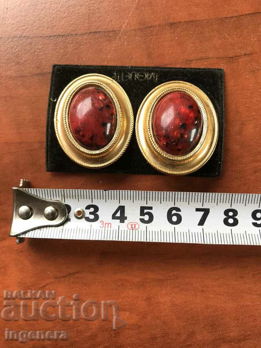 Delivery of EARRINGS EARRINGS ANTIQUE METAL AND STONE NEW Delivery of EARRINGS EARRINGS ANTIQUE METAL AND STONE NEW