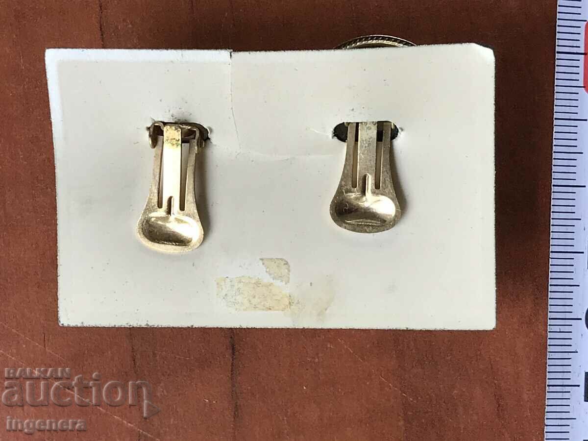 EARRINGS EARRINGS ANTIQUE METAL AND STONE NEW - 5 EARRINGS EARRINGS ANTIQUE METAL AND STONE NEW - 5