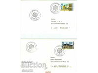 France 1990 - Europe SEP - PPD/FDC-s - 2 pieces